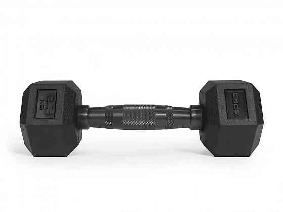 Гантель Zipro Hex прогумована 1 х 2,5 кг Київ