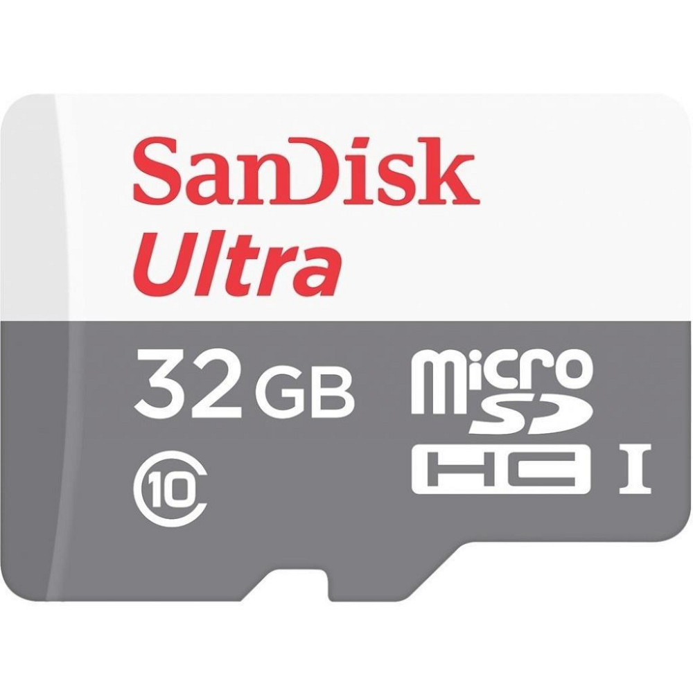 Карта пам'яті SanDisk microSD, Class 10 UHS-I Ultra SDSQUNS-032G-GN3MA (32GB, Class10, UHS-I, 80MB/s) Николаев - изображение 4