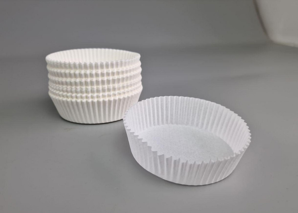 Тартолітка для кексів 10А кругла біла D80 H25 (100 шт.) (1 уп.) Харків - фото 4