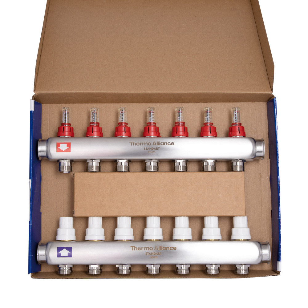 Колектор із витратами Thermo Alliance Standart 1" 7 виходів SD0047 Київ - фото 13