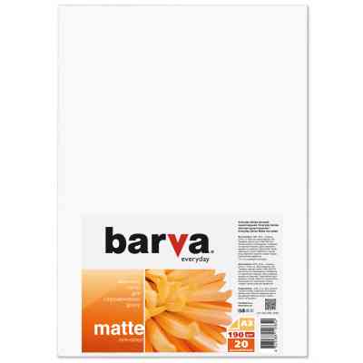 Фотобумага Barva A3 Everyday Matted 190г 20с (IP-AE190-293) Винница