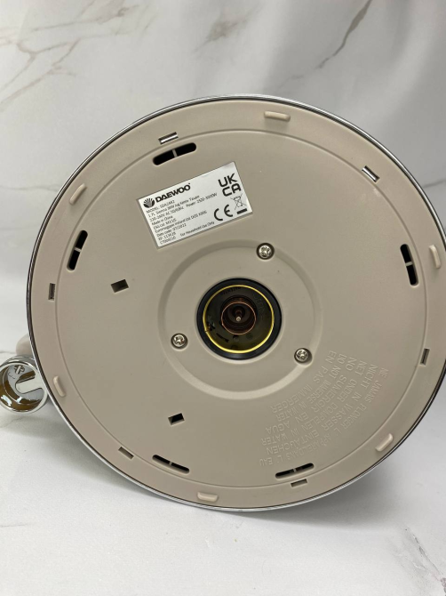 Б/в Бездротовий електричний чайник DAEWOO SDA2482 Sienna 3KW Rapid Boil 1.7L, сіро-коричневий Київ - фото 7