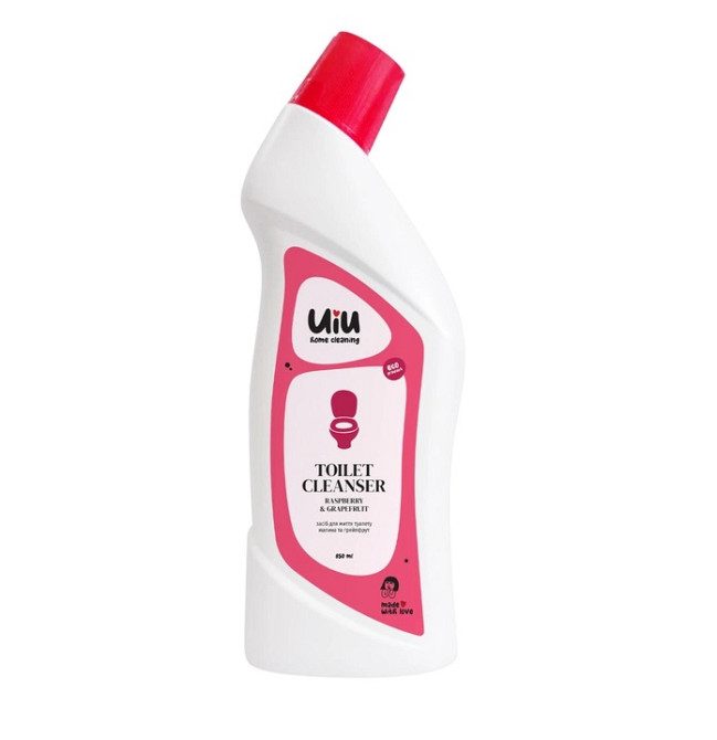 Засіб для миття туалету Малина&Грейпфрут UIU DeLaMark 850 мл Київ - фото 1