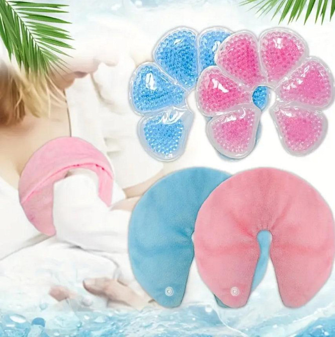 Гелевые термонакладки для груди Охлаждение/нагревание при лактации Киев - изображение 2