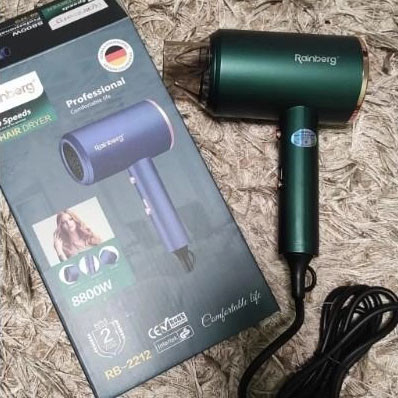 Фен для эффективной укладки волос, Профессиональный фен оригинал Мощный универсальный FY-69 Львов - изображение 12