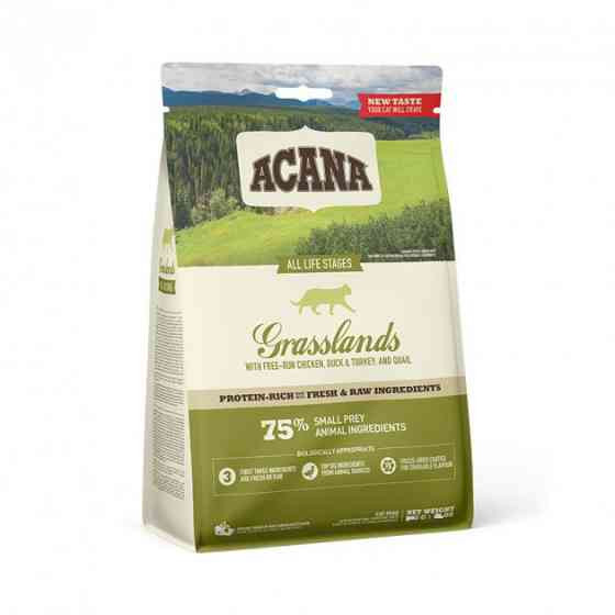 Acana Grasslands (Акана Граслендс) сухий корм для котят і кішок усіх порід 0,34 кг. Запоріжжя