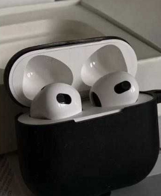 Навушники Бездротові аірподс 3 1в1 +чохол Харьков - изображение 6