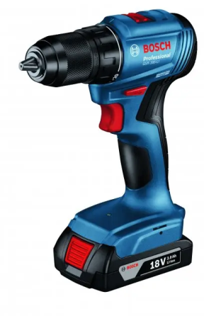 Потужний акумуляторний ударний дриль-шурупокрут Bosch Professional GSB 185-LI із 2 акб GBA 18V 2.0Ah, з/п GAL 18V-20 у кейсі Київ