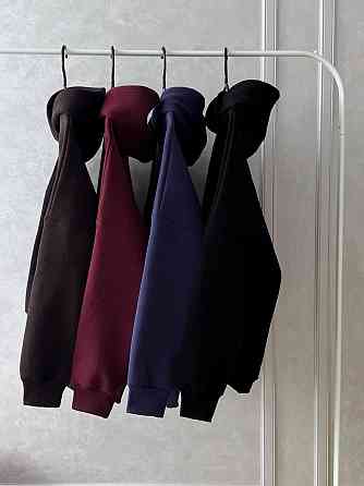 Жіноче базове оверсайз худі турецьке тринитка пін'є Індиго Одеса