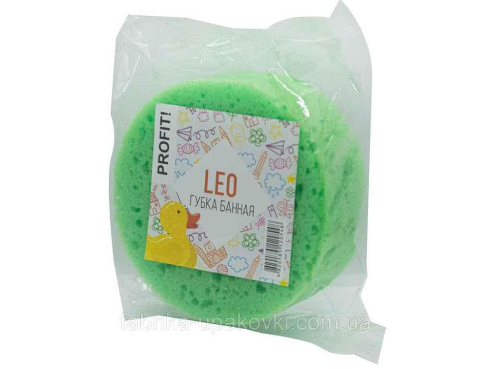 Губка лазнева Leo 1 шт ТМ Profit! Київ - фото 1