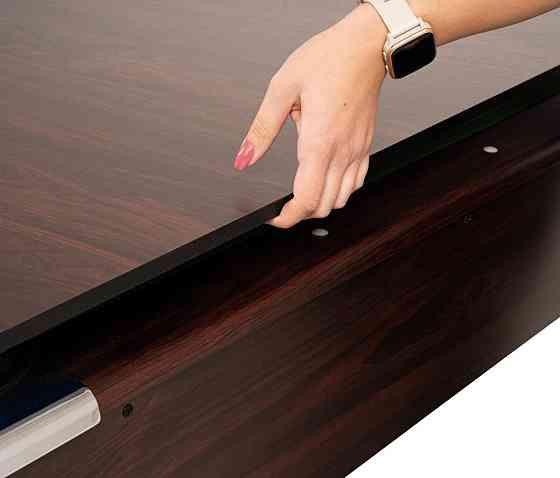 Більярдний стіл THUNDER 7FT BOLD-BROWN з покриттям для пінг-понгу/обіднього столу, 214 х 122 х 81 см Київ