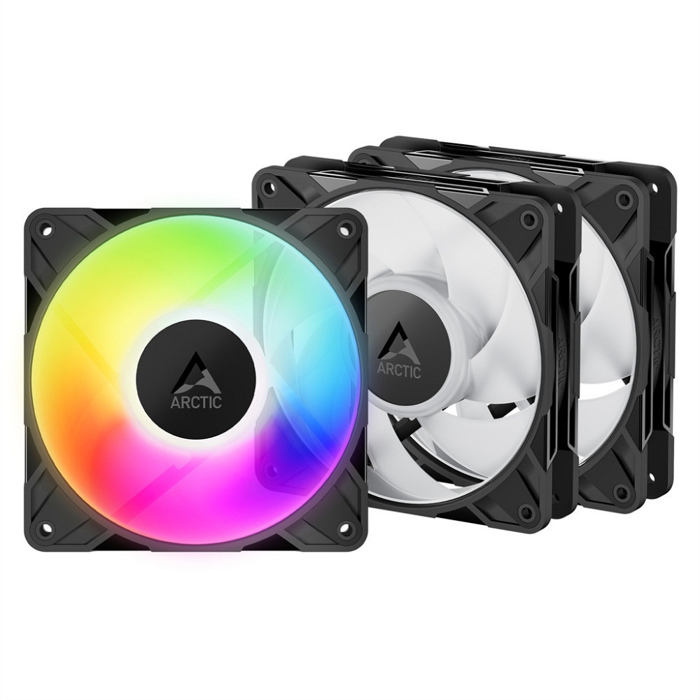 Вентилятор Arctic P12 Pro A-RGB Black - 3 Pack (ACFAN00310A) ( 10062 ) Харьков - изображение 9