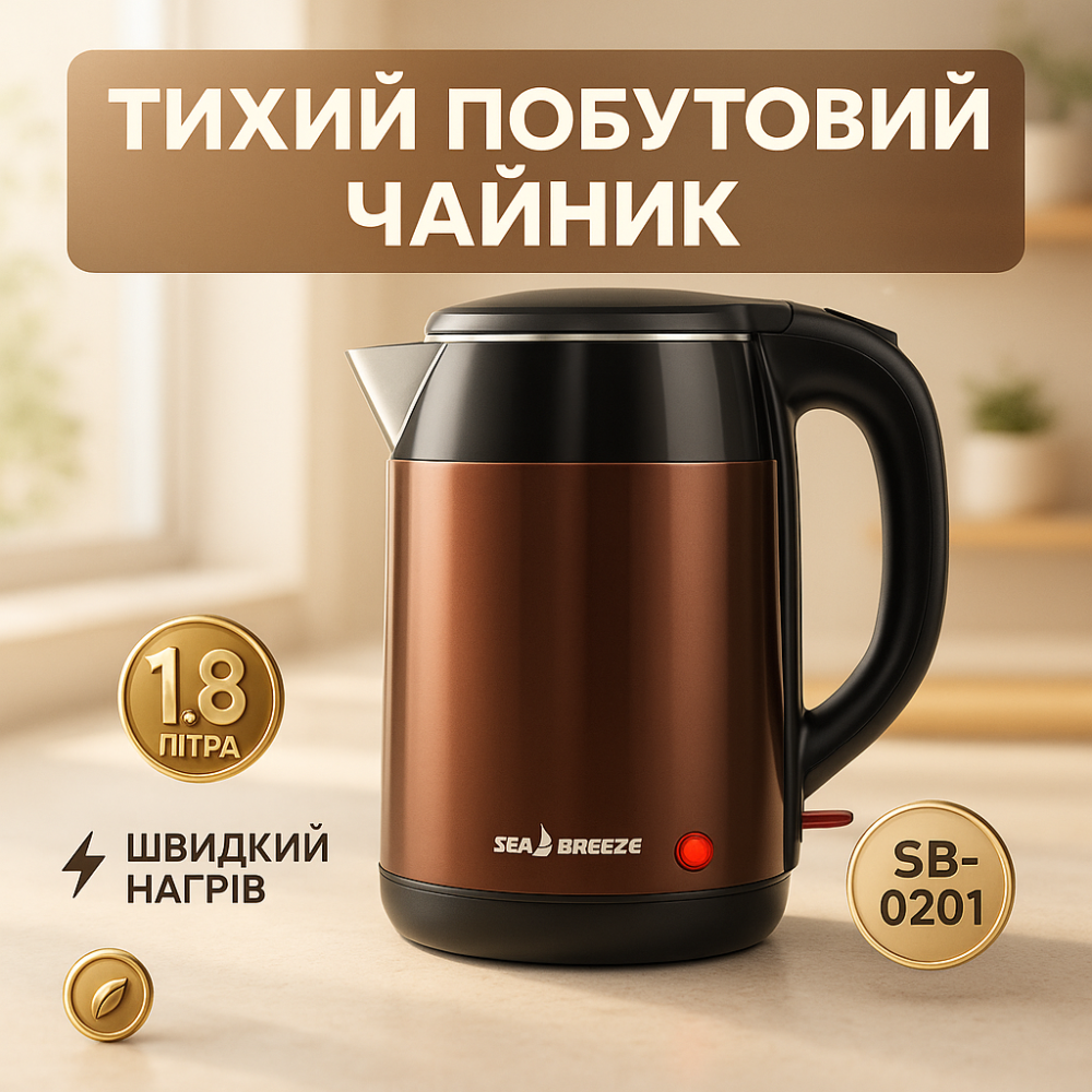 Мощный электрочайник электрический, Электрочайник для комфортного использования на кухне LA-74 Львов - изображение 16