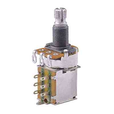 Потенциометр для гитары Paxphil Push-Pull Pot 250K Type B (H70) Винница