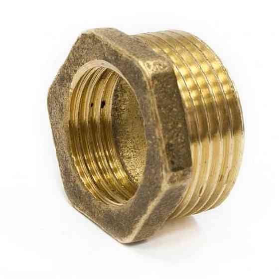 Перехідник 1/2''внутр х1/2''зовн Україна, латунь Харків