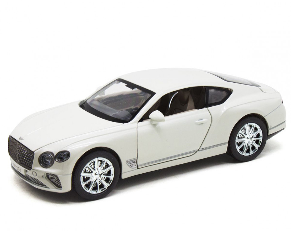 УЦЕНКА! Машина Bentley Continental GT AS-2808, 1:24 Белая Винница - изображение 1