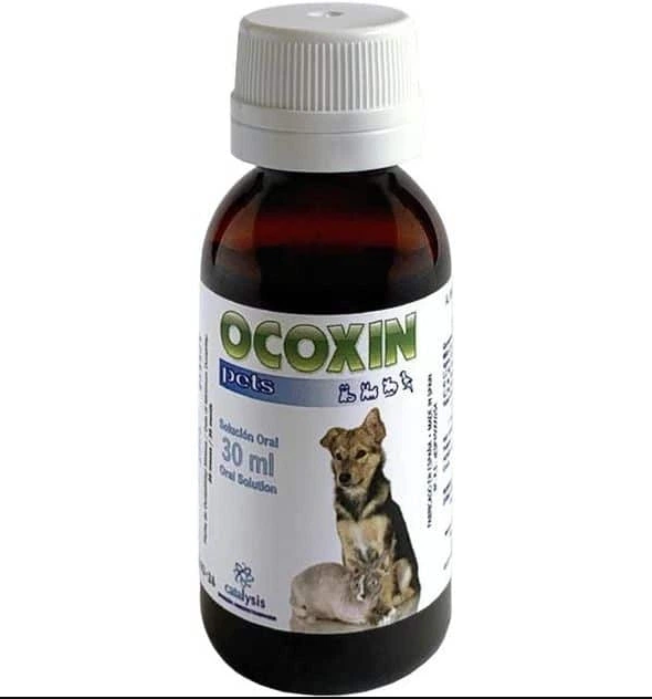 Раствор для собак и кошек Ококсин Ocoxin Pets для подавления онкопроцессов 30 мл, Catalysis Винница - изображение 1