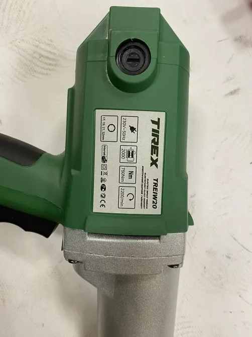 Гайковерт потужний  TIREX TREIW20 – 2000Вт, 750Нм, оберти 2200 – Німеччина Львів - фото 6