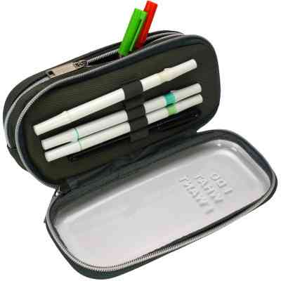 Пенал Cool For School 2 відділення Сірий (CF87185) Вінниця