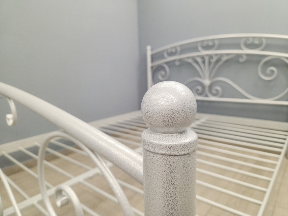 Двоспальне металеве ліжко Дармера від ТМ Теnero 160х200, Каркас — метал відстань 8 см., 2 ящики Харків - фото 5