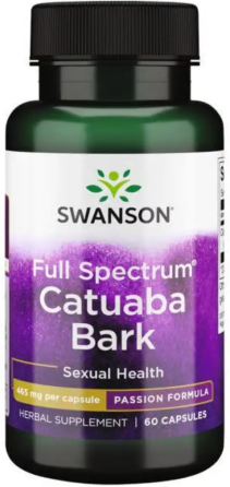 Кора катуабы Swanson Full Spectrum Catuaba Bark 465mg 60 caps Киев