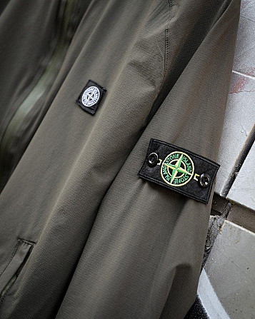 Міська Вітровка Stone island кишеня oliva 4 люкс ДЛ7037 Київ - фото 10
