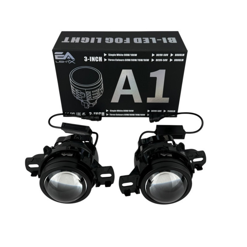 Комплект противотуманных LED фар EA A1 NISSAN (X-Trail, Teana, Qashqai) Renault/BMW 100W ПТФ FOG Харьков - изображение 8
