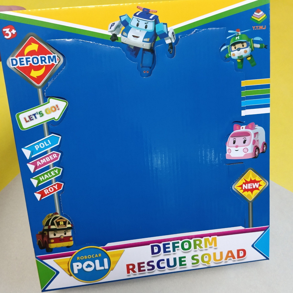Дитячий ігровий набір фігурок Robocar Poli Машинки-трансформери Робокар Полі Київ - фото 3