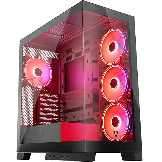 Корпус Modecom VOLCANO SPACE APEX ARGB 4x140mm fans MIDI USB 3.0x2+TYPE-C BLACK без БЖ ATX Вінниця