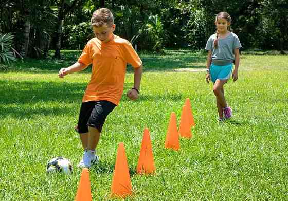 EasyFit Конус-фішка спортивна EasyFit 31 см червона Коломия