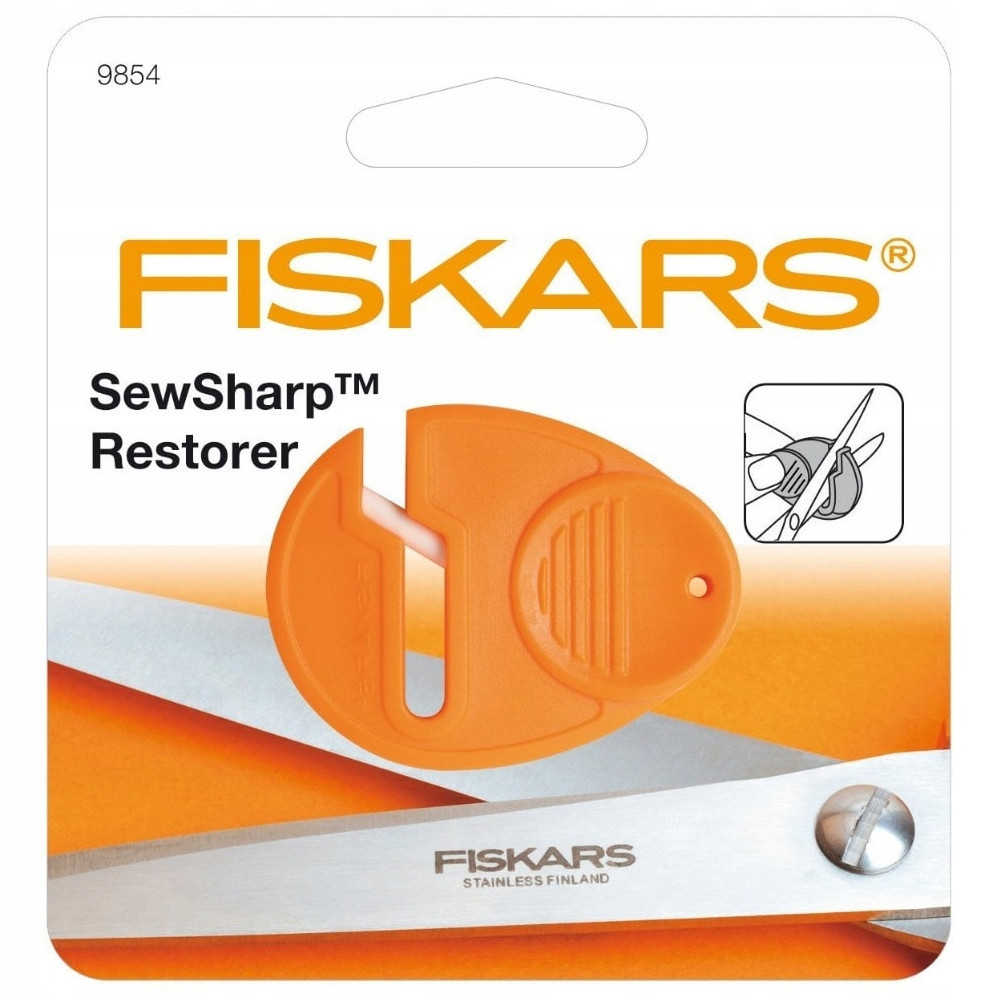 Універсальна Стругачка для ножиць з керамічним стрижнем Fiskars "SewSharp" (1003871) Пластик Нововолинськ - фото 5