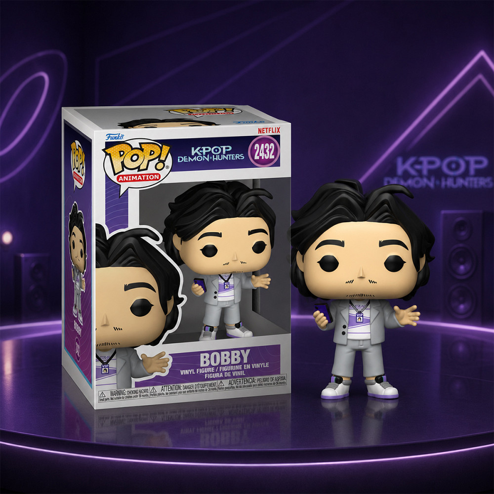 Ігрова фігурка Funko POP! серії Кейпоп-мисливиці на демонів S2 - Боббі Дніпро - фото 6