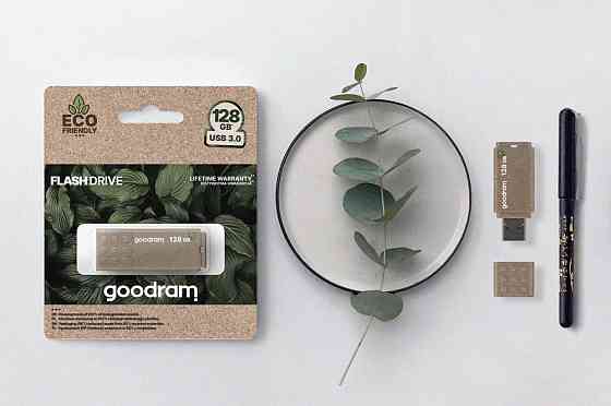 Flash Drive Goodram UME3 16GB USB 3.2 Eco Friendly (UME3-0160EFR11) (7059538) Киев