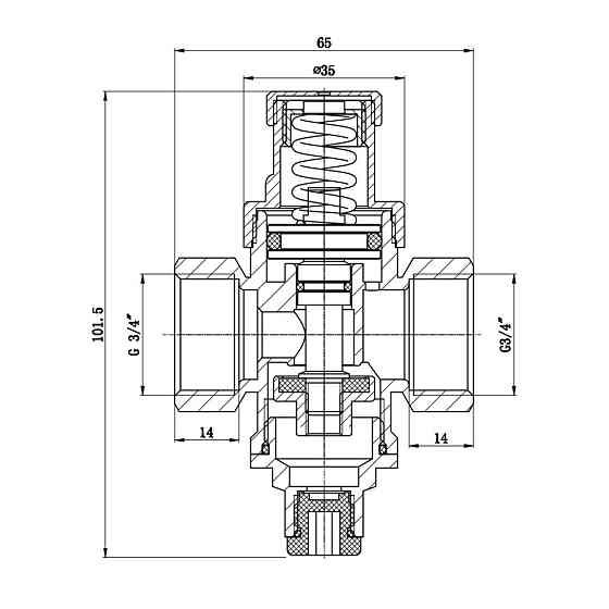 Редуктор Thermo Alliance Standart 3/4