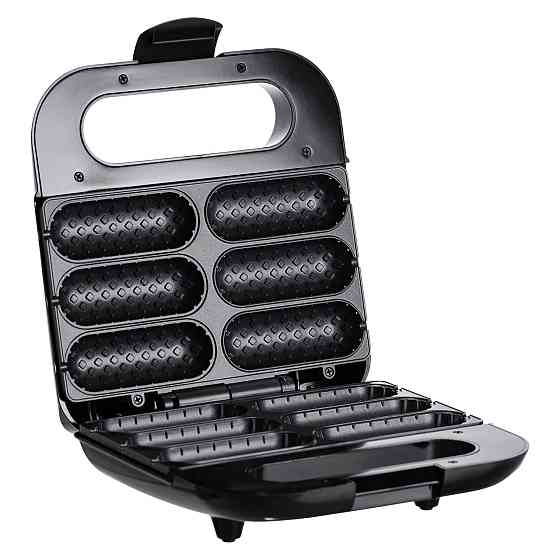 Аппарат для корн догов на 6 шт с антипригарным покрытием 750 Вт Sokany SK-08037 Киев