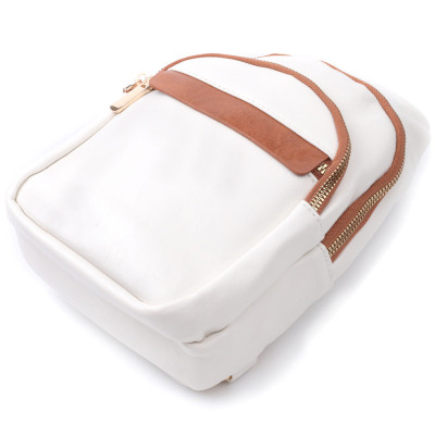 Сумка Vintage Жіноча з однією лямкою через плече з гладкої екошкіри Біла (22768) Вінниця - фото 10