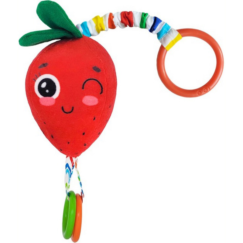 Погремушка-подвеска с прорезывателем 