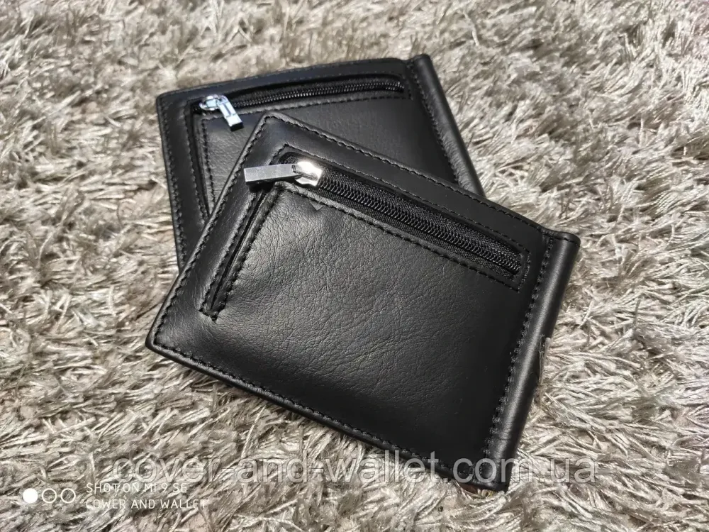 Чоловічий шкіряний затиск для грошей і карток Marco Coverna M102 ST Leather Київ - фото 7