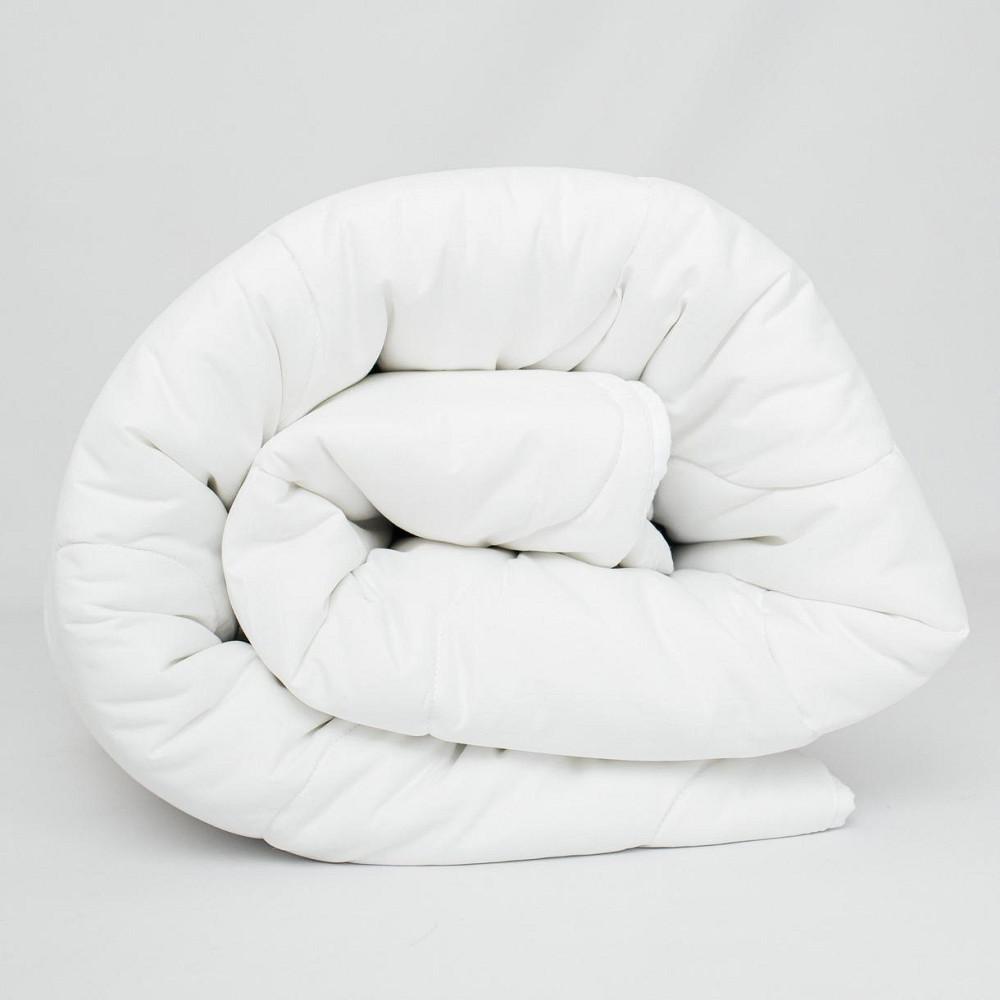 Гипоаллергенное зимнее одеяло , Поликотон, Белая, 140/205 Киев - изображение 2