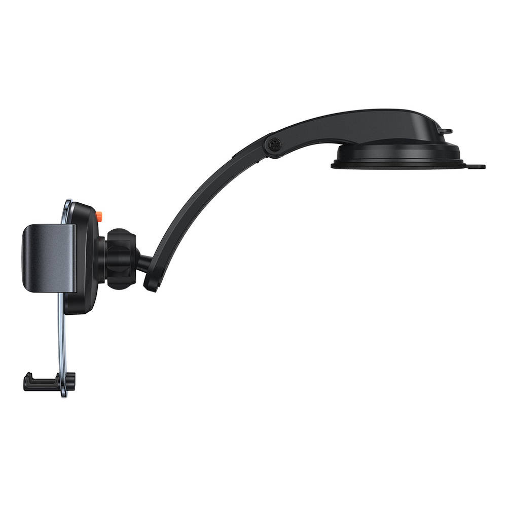 Держатель телефона автомобильный Baseus Easy Control Clamp Pyste Type + Air Outlet set черный Львов - изображение 4