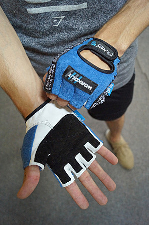 Рукавички для фітнесу Power System PS-2200 Workout Blue XXL Каменское - изображение 2