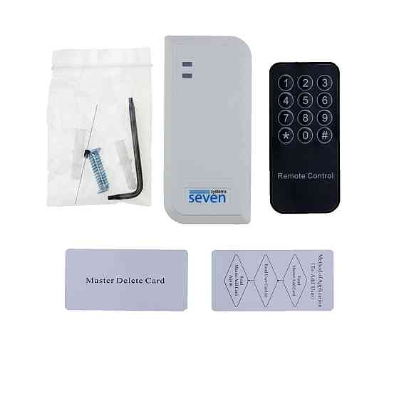 Контроллер доступа + считыватель SEVEN CR-7462w (EM-Marin + MIFARE) Киев