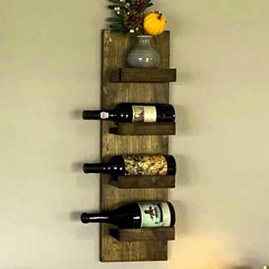 Настінна винна полиця "Наташирі 4" мускат Миколаїв - фото 1