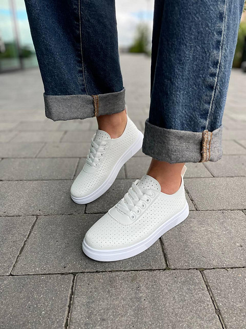 L.Fairy Мокасини жіночі L.Fairy -2 білі (весна-літо, еко-шкіра) (5858) 39 Коломия - фото 1