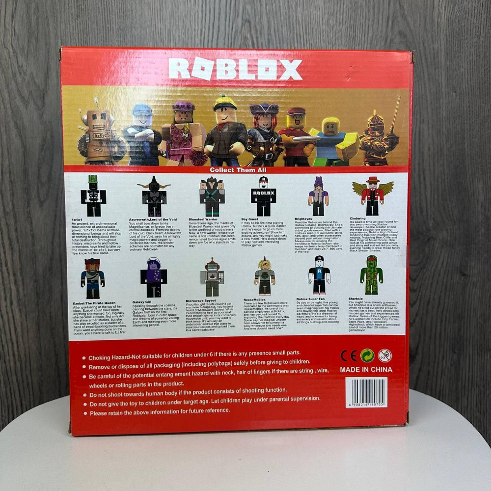 Великий набір ігрових фігурок Roblox в коробці, ігрові фігурки чоловічки Роблокс 12 шт ( 25425 ) Харьков - изображение 3