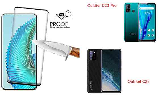 Захисне скло HyperGlass Pro для Oukitel C23 Pro, Oukitel C25 – максимальна чутливість та захист Київ