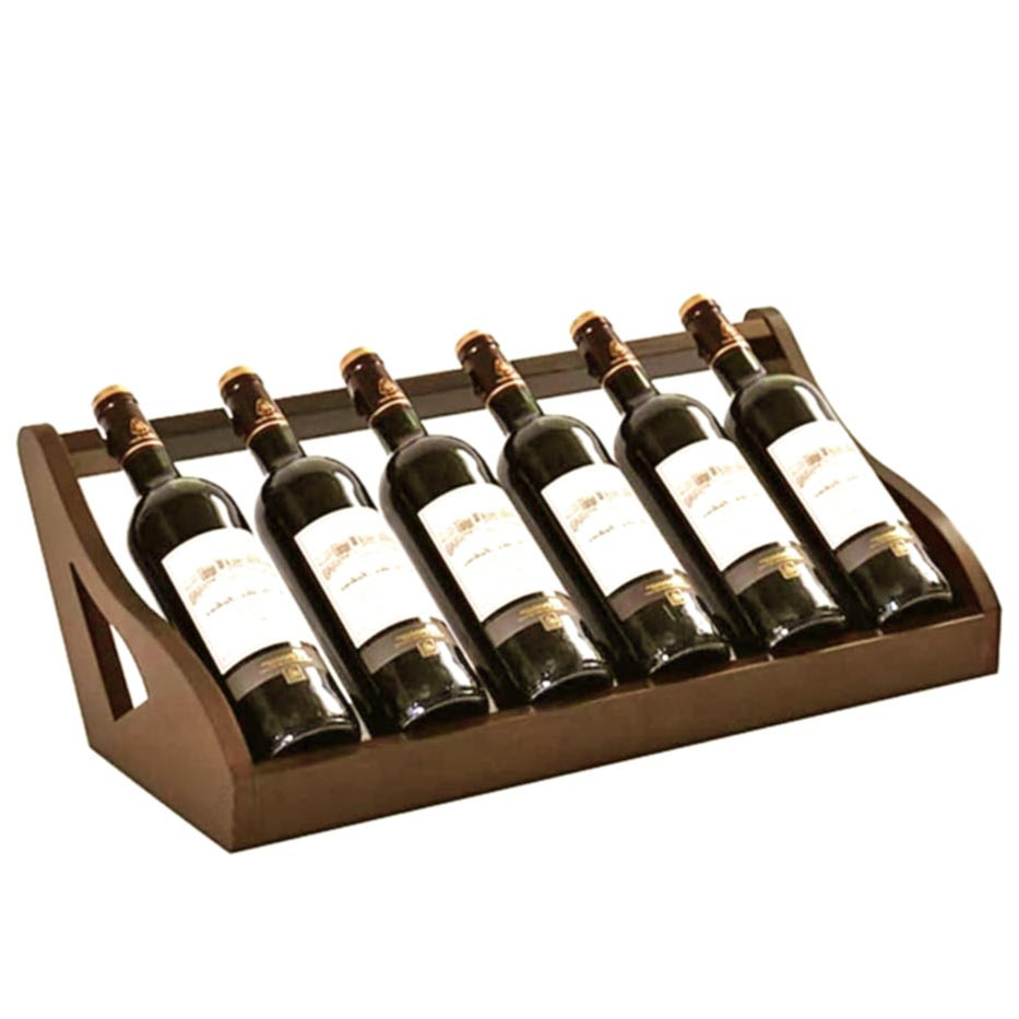 Настільна винна полиця "Мелтер 6" капучино Миколаїв - фото 1