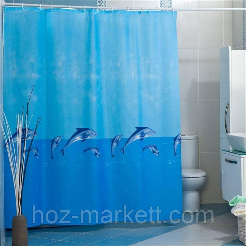 Штора для ванной тканевая Миранда Whele 180 х 200 см Харьков - изображение 1