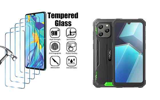 Захисне скло ArmorGlass для Blackview Oscal S70, Oscal S70 Pro – стійке до подряпин та ударів Київ
