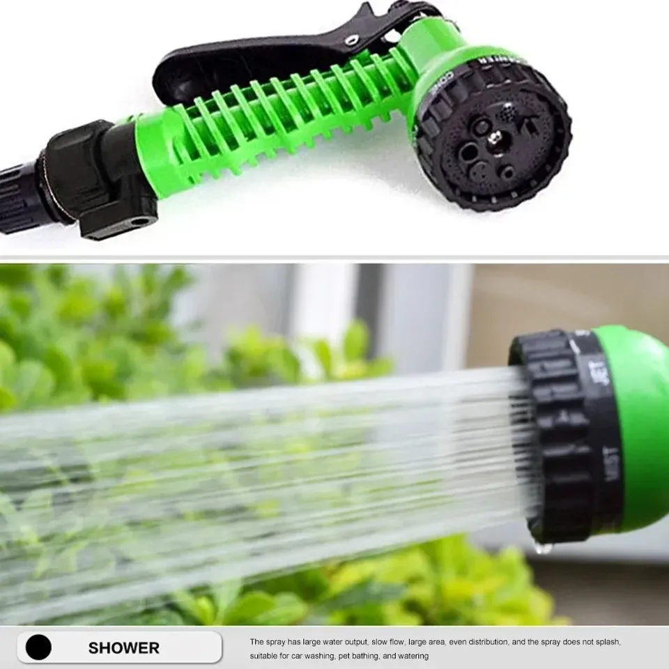 Шланг садовий Мagic House 75.0м250FT для поливу саду, газону. Розтягується під впливом води Одеса - фото 5